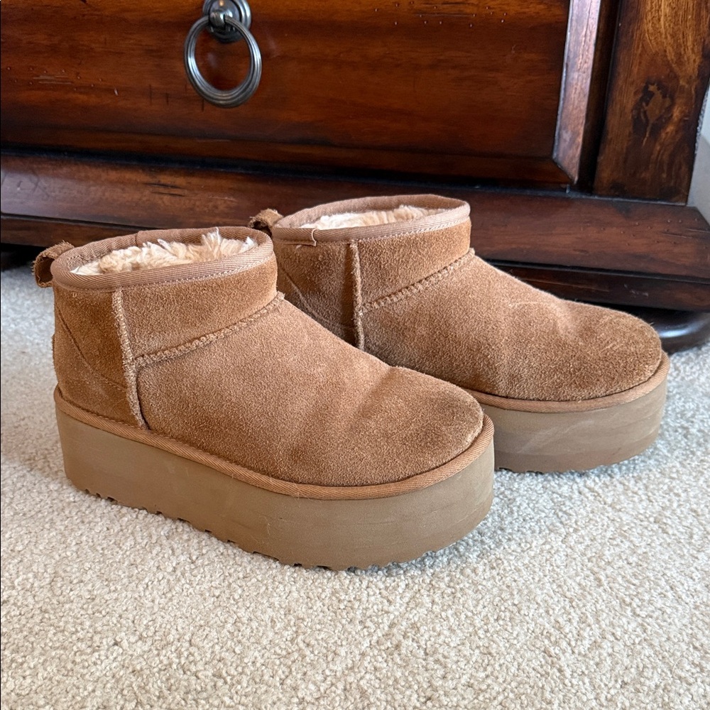 Ugg Platform Ultra Mini Boots